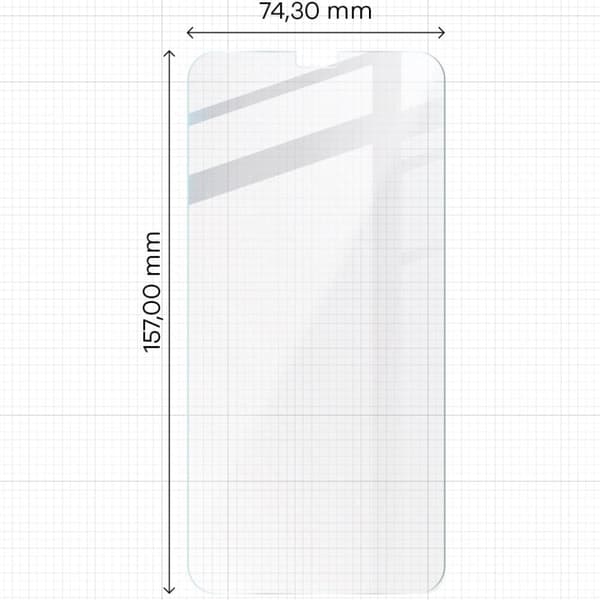 Bizon Glass Hydrogel skærmbeskytter til Huawei Mate 50 Pro, 2 stk.