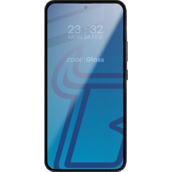 Bizon Glass Edge 2 Hærdet Glas til Galaxy S23, Sort