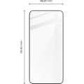 Miniatyrbillede 2 af 9: Bizon Glass Edge 2 Hærdet Glas til Galaxy S23, Sort