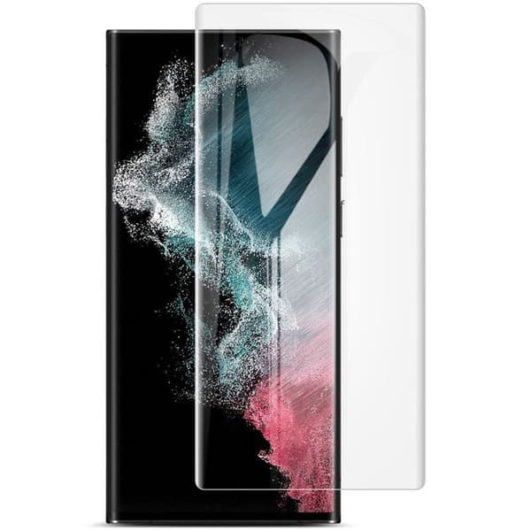 Bizon Glass Hydrogel Skärmskydd för Galaxy S23 Ultra, 2 stycken