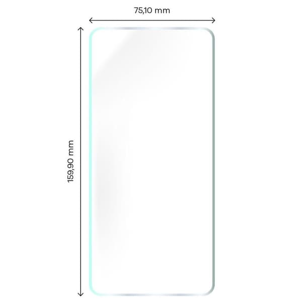 Bizon Glass Hydrogel Skärmskydd för Galaxy S23 Ultra, 2 stycken