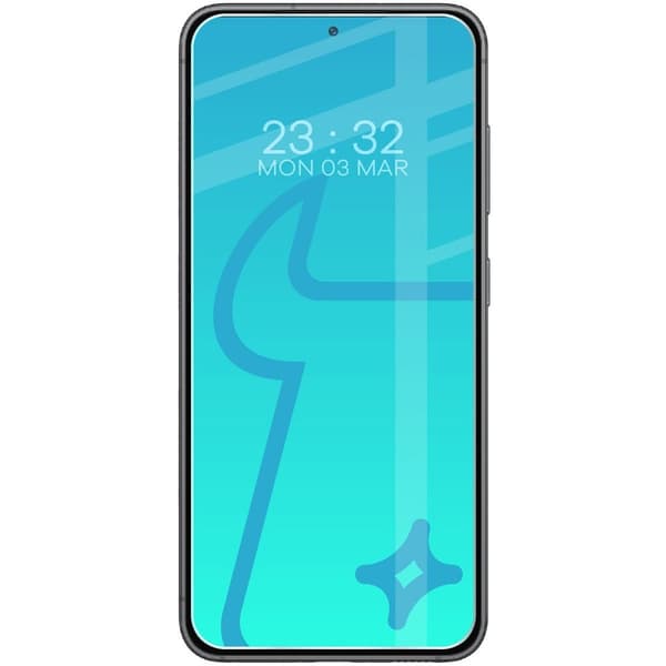 Bizon Glass Clear 2 hærdet glas til Galaxy S23