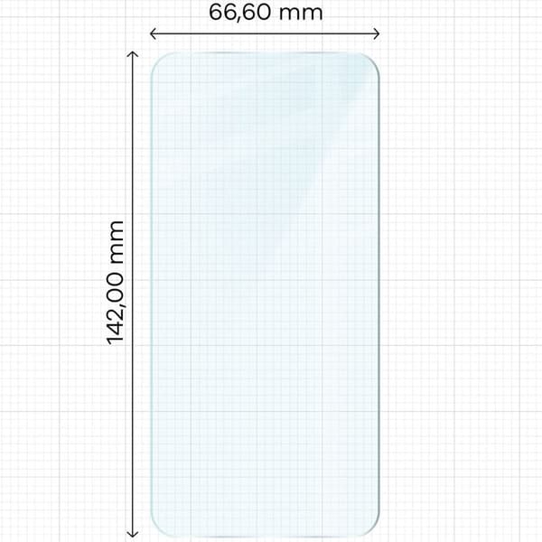 Bizon Glass Clear 2 hærdet glas til Galaxy S23