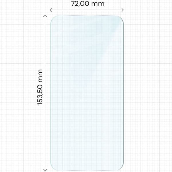 Bizon Glass Clear 2 Härdat Glas för Galaxy S23 Plus
