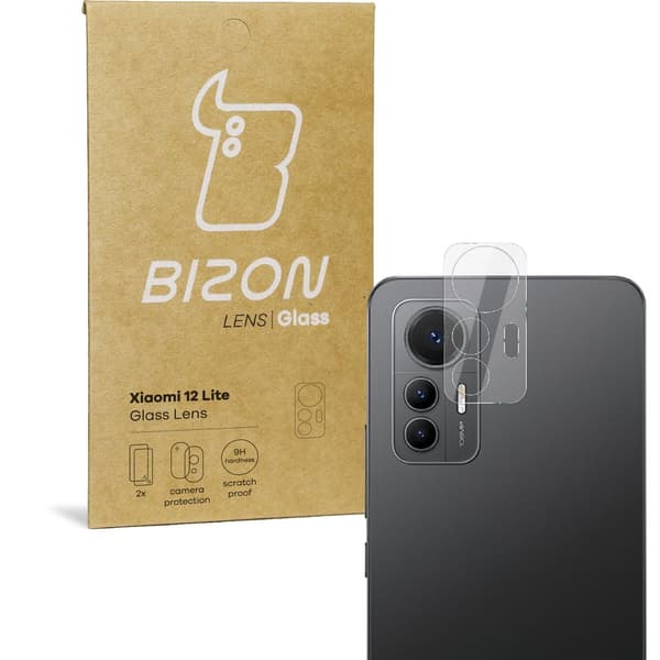 Bizon Glaslinse til Xiaomi 12 Lite, 2 stk.