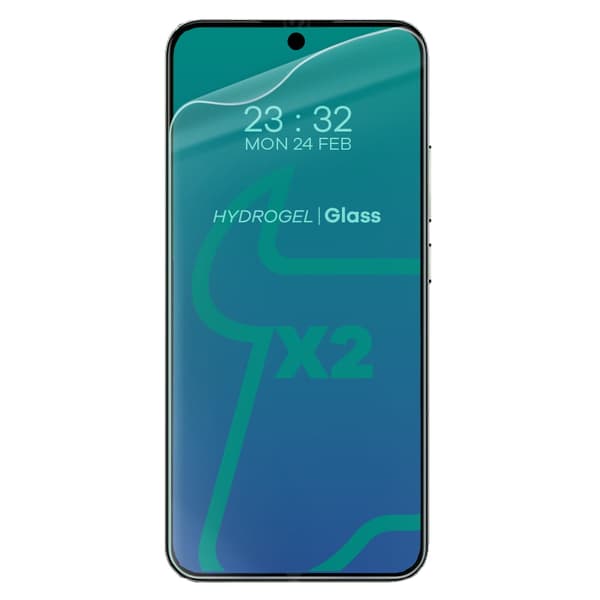 Bizon Glass Hydrogel skärmskydd för Xiaomi 13 / Xiaomi 14, 2 stycken