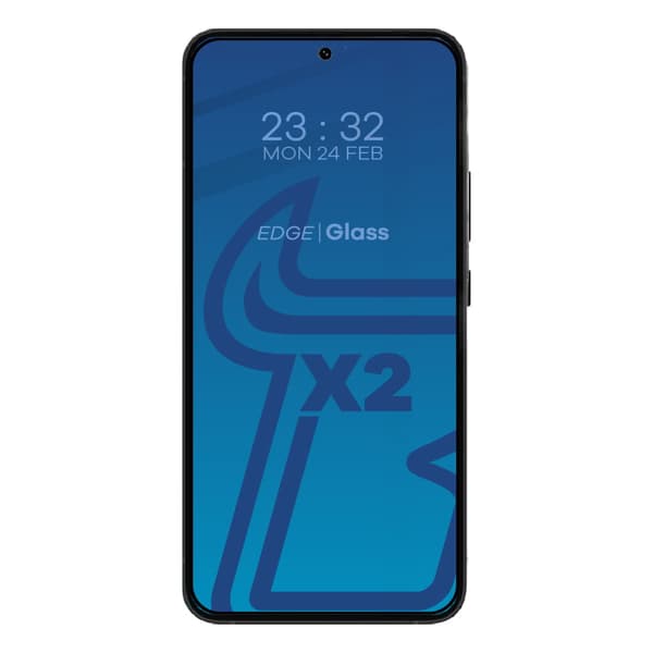 2x Glas + kameraglas BIZON Edge 2 til Galaxy S23