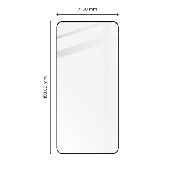2x Glas + kameraglas BIZON Edge 2 för Galaxy S23 Plus