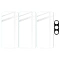 Miniatyrbillede 5 af 7: 3x Glas + kameraglas BIZON Clear 2 til Galaxy S23