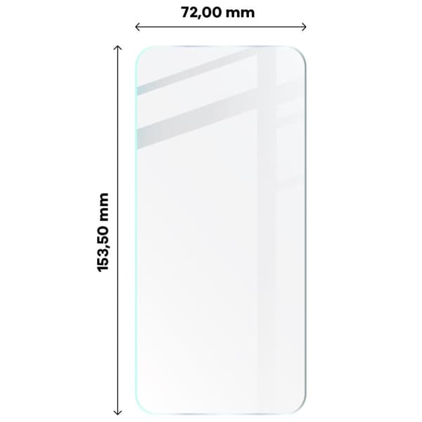 3x Glas + kameraglas BIZON Clear 2 för Galaxy S23 Plus