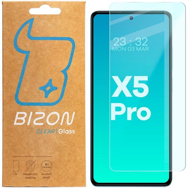 Bizon Glass Clear 2 Härdat Glas för Galaxy A54 5G