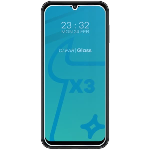 Bizon Glass Clear 2 Härdat Glas för Galaxy A14 4G/5G, M14