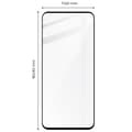 Miniatyrbild 2 av 7: Bizon Glass Edge 2 Härdat Glas för Xiaomi Poco X5, Redmi Note 12 4G/5G, Svart