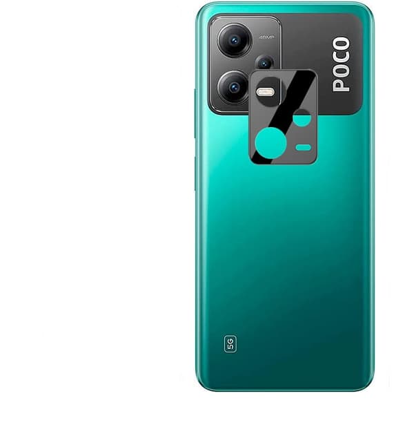 Bizon Glass-lins för Poco X5, Redmi Note 12 5G, 2 stycken