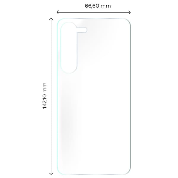 Hydrogelfilm til bagsiden Bizon Glass Hydrogel, Galaxy S23, 2 stk.