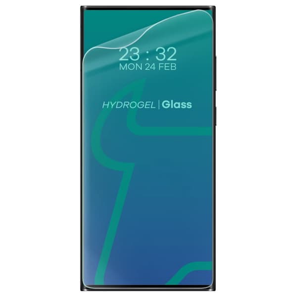 Bizon Glass Hydrogel Bak- och Framfilm, Galaxy S23 Ultra