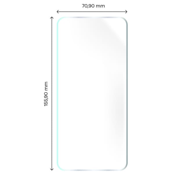 Bizon Glass Hydrogel Skärmskydd för Galaxy A34 5G, 2 stycken