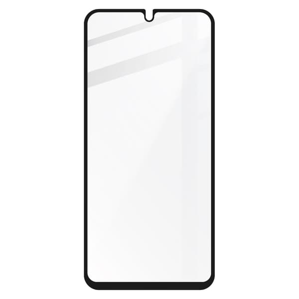 Bizon Glass Edge 2 karkaistu lasi Galaxy A34 5G:lle, musta