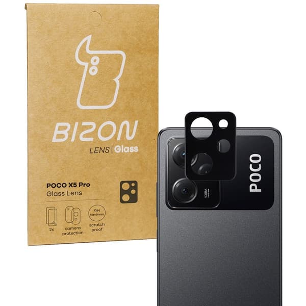 Bizon Glass Linse til Poco X5 Pro, 2 stk.