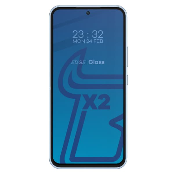 2x Glas + kameraglas BIZON Edge 2 til Galaxy A54 5G