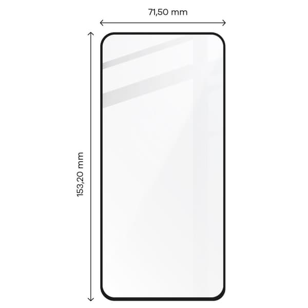 2x Glas + kameraglas BIZON Edge 2 til Galaxy A54 5G