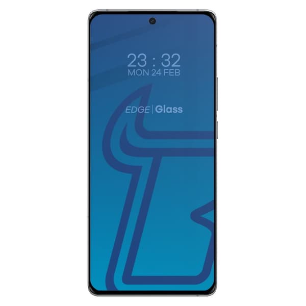 BIZON Glass Edge 3D Härdat Glas för Vivo X90 Pro