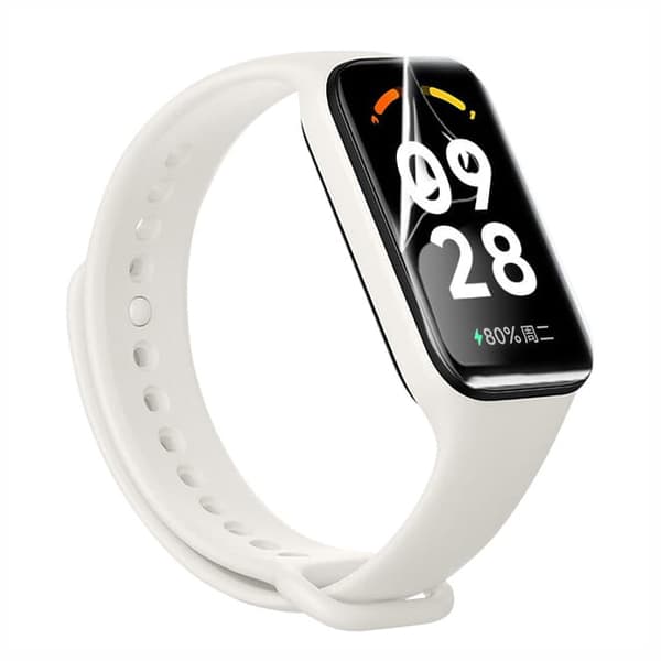 Bizon Glass Hydrogel Skärmskydd för Redmi Smart Band 2 / Xiaomi Mi Band 8 Active, 2 stycken