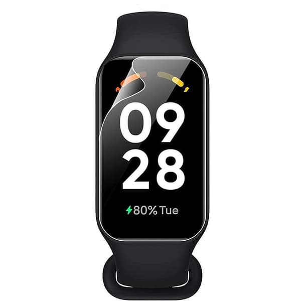 Bizon Glass Hydrogel Skärmskydd för Redmi Smart Band 2 / Xiaomi Mi Band 8 Active, 2 stycken
