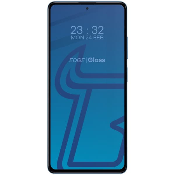 Bizon Glass Edge 2 Hærdet Glas til Redmi Note 12 Pro / 12 Pro+ 5G, Sort