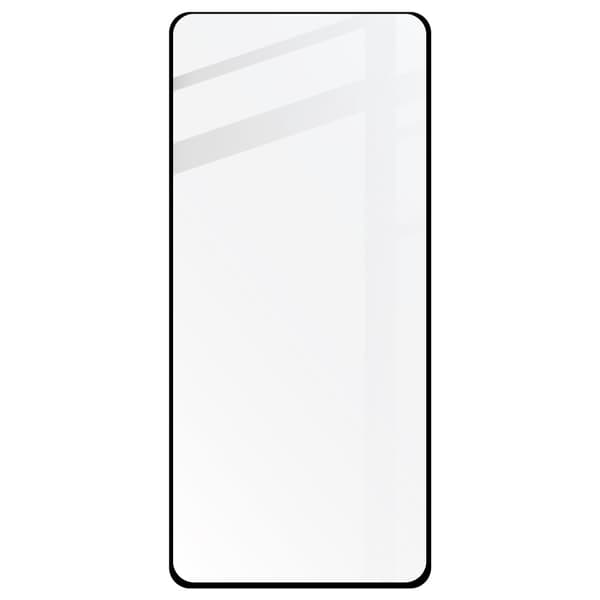Bizon Glass Edge 2 Hærdet Glas til Redmi Note 12 Pro / 12 Pro+ 5G, Sort
