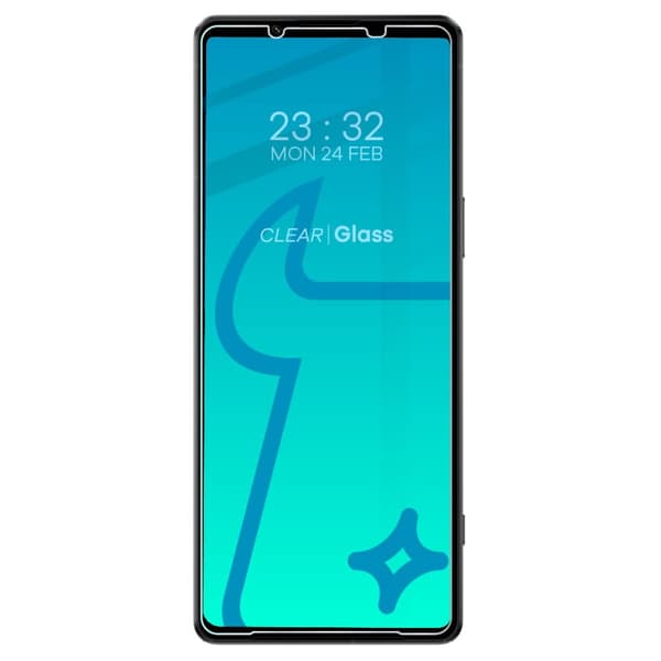 Bizon Glass Clear 2 karkaistu lasi Xperia 1 V:lle