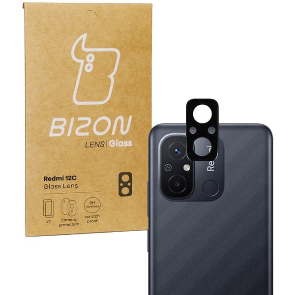 Bizon-lasilinssi Redmi 12C:lle, 2 kpl