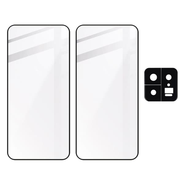 2x Glas + kameraglas BIZON Edge 2 för Xiaomi 13