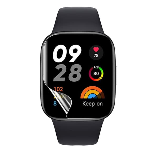 Bizon Glass Hydrogel skärmskydd för Xiaomi Redmi Watch 3, 2 stycken