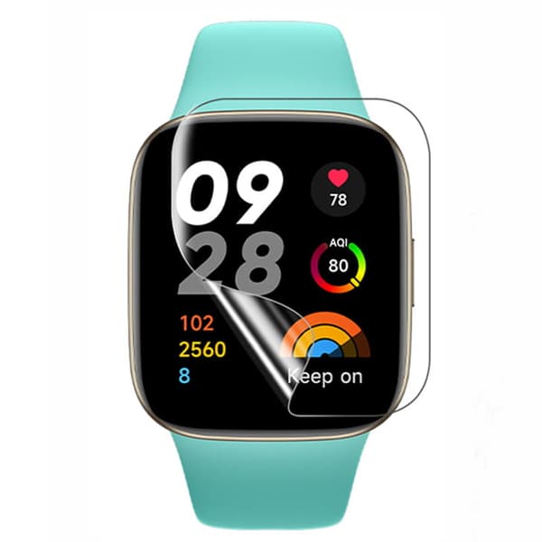 Bizon Glass Hydrogel skärmskydd för Xiaomi Redmi Watch 3, 2 stycken