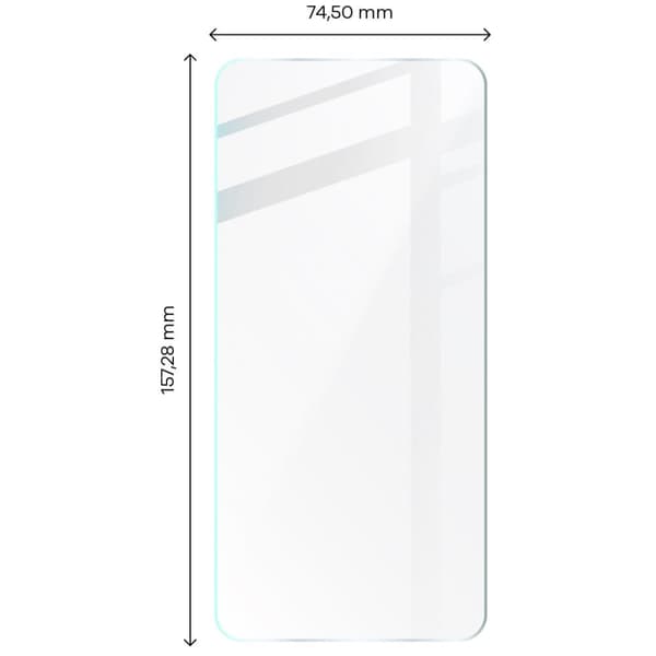 3x Glas + kameralins BIZON Clear 2 för Galaxy A34 5G