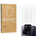Miniatyrbild 1 av 8: 3x Glas + kameralins BIZON Clear 2 för Xiaomi 13