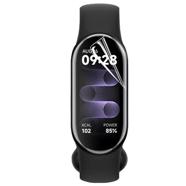 Bizon Glass Hydrogel Skärmfilm för Mi Smart Band 8, 2 stycken