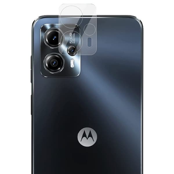 3x Glas + kameralinse BIZON Clear 2 til Moto G13/G23 4G