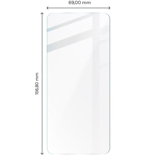 3x Glas + kameralinse BIZON Clear 2 til Moto G13/G23 4G