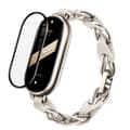Miniatyrbillede 2 af 4: Bizon Glass Watch Edge Hybrid Glass til Mi Smart Band 8, Sort