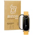 Miniatyrbillede 1 af 4: Bizon Glass Watch Edge Hybrid Glass til Mi Smart Band 8, Sort