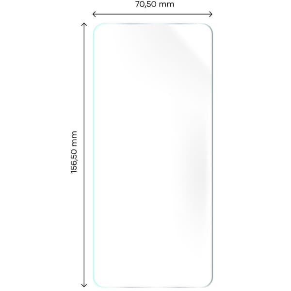 Bizon Glass Hydrogel Skærmbeskytter til POCO F5/F5 Pro, 2 stk.