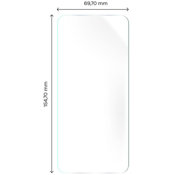 Bizon Glass Hydrogel skærmbeskytter til Moto G73, 2 stk.