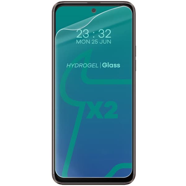 Bizon Glass Hydrogel skärmskydd för HTC U23 Pro, 2 stycken