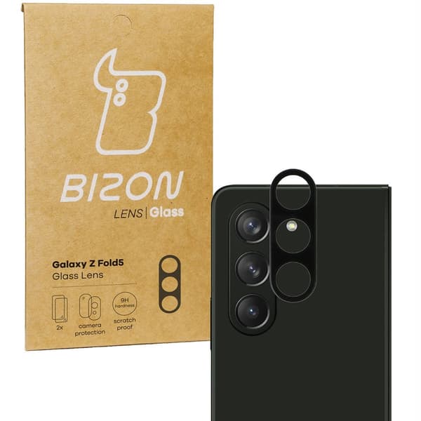 Bizon Glass Lens för Galaxy Z Fold5, 2 stycken