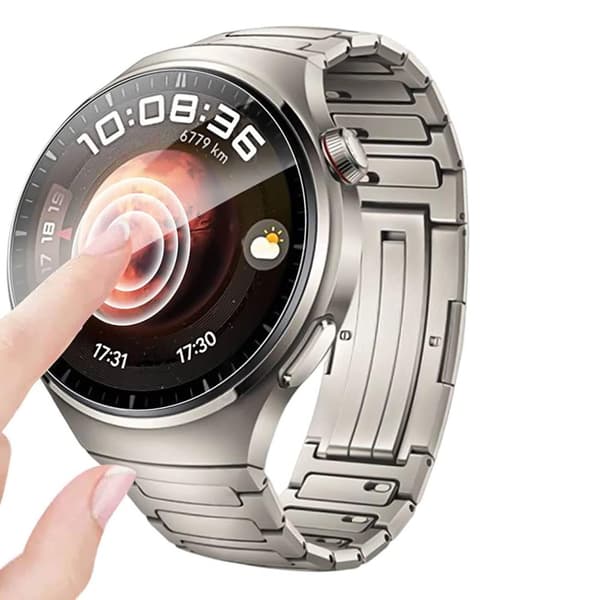 Bizon Glass Hydrogel skärmskydd för Huawei Watch 4 Pro / 4 Pro Space Edition, 2 stycken