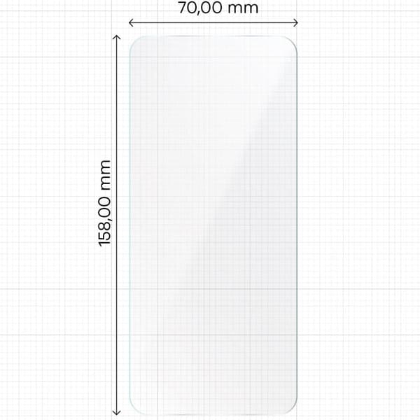 Bizon Glass Hydrogel skärmskydd för Oppo A98, 2 st