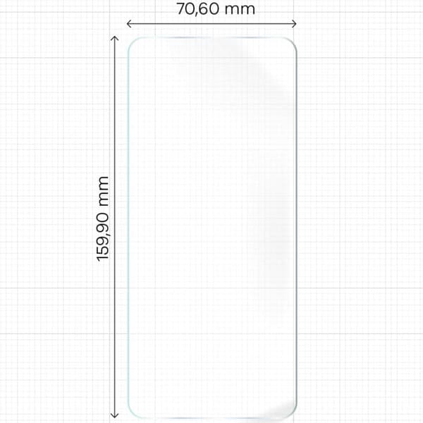 Bizon Glass Hydrogel Skärmskydd för Realme C53 / Note 50, 2 stycken