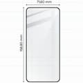Pikkukuva 2 / 7: Bizon Glass Edge 2 karkaistu lasi OnePlus Nord 3:lle, musta